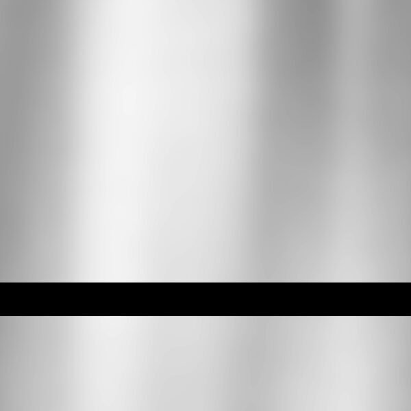 ALUMINIO LÁSER PLATEADO / NEGRO (ALUM392)