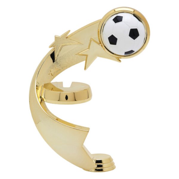 ELEVADOR CURVO DE SOCCER DORADO 7" (43815-G)