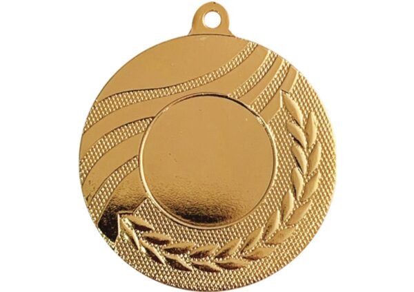 MEDALLA PEQUEÑA ORO BRILLO 2" (HR930-G )