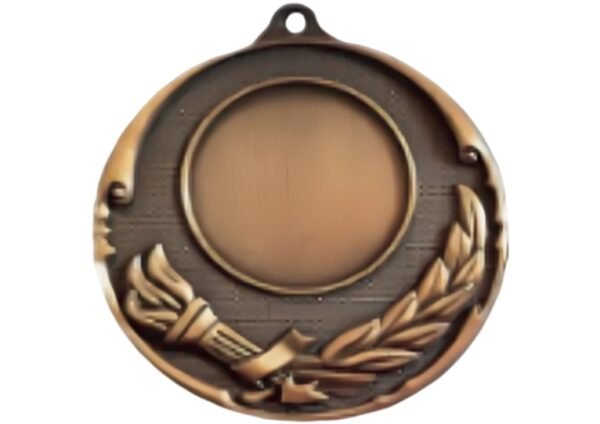 MEDALLA PEQUEÑA ORO ANTIQUE 2" (HR900-AG)