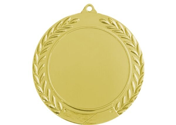 MEDALLA GRANDE ORO BRILLO 2-3/4" (MM12-G)