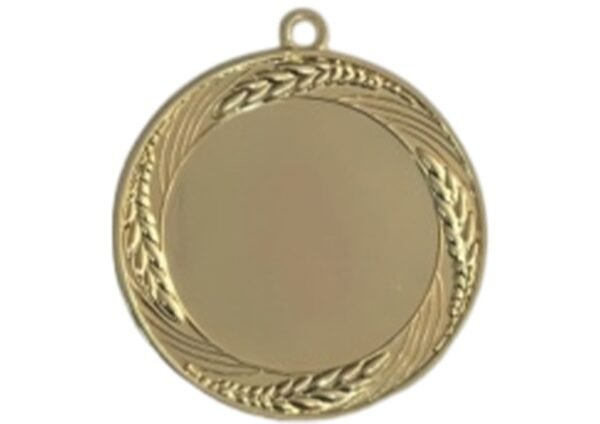 MEDALLA GRANDE ORO BRILLO 2-3/4" (MS266-G)