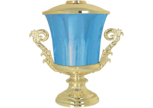 COPA PLASTICA AZUL 9-1/2" (J2003-A)