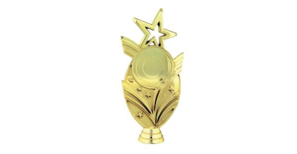 FIGURA DE PORTAINSERT DORADA 6-3/4" (PH23)