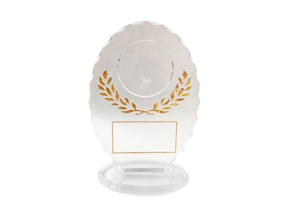 ESCULTURA DE ACRILICO DORADA 6-3/8"(SV21)