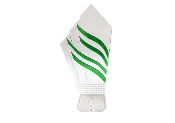 ACRILICO PARA TROFEO VERDE 7" (DB16)