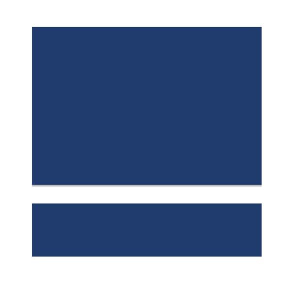 PLASTICO AZUL MARINO PREMIUM 12X24"  (222-510)