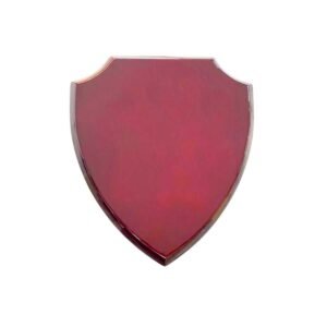 PLACA ESCUDO PIANO FINISH ROSEWOOD LASERABLE 7- 1/4" x 8 3/4" (PSH10)