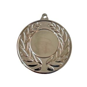 MEDALLA PEQUEÑA PLATA BRILLANTE 2" (MM75-S)